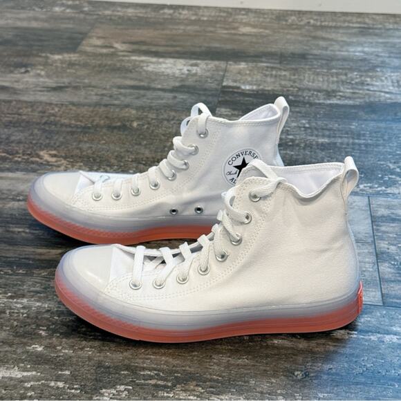 Converse Chuck Taylor Shoes Sneakers Unisex All Star CX Hi White Wild Mango NIB - Picture 8 of 15